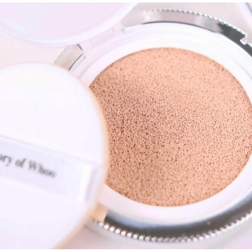 Phấn Nước Dưỡng Trắng Cushion Whoo Radiant White Moisture Cushion Foundation Special Set Hộp Chính Kèm 2 Lõi Tặng Son