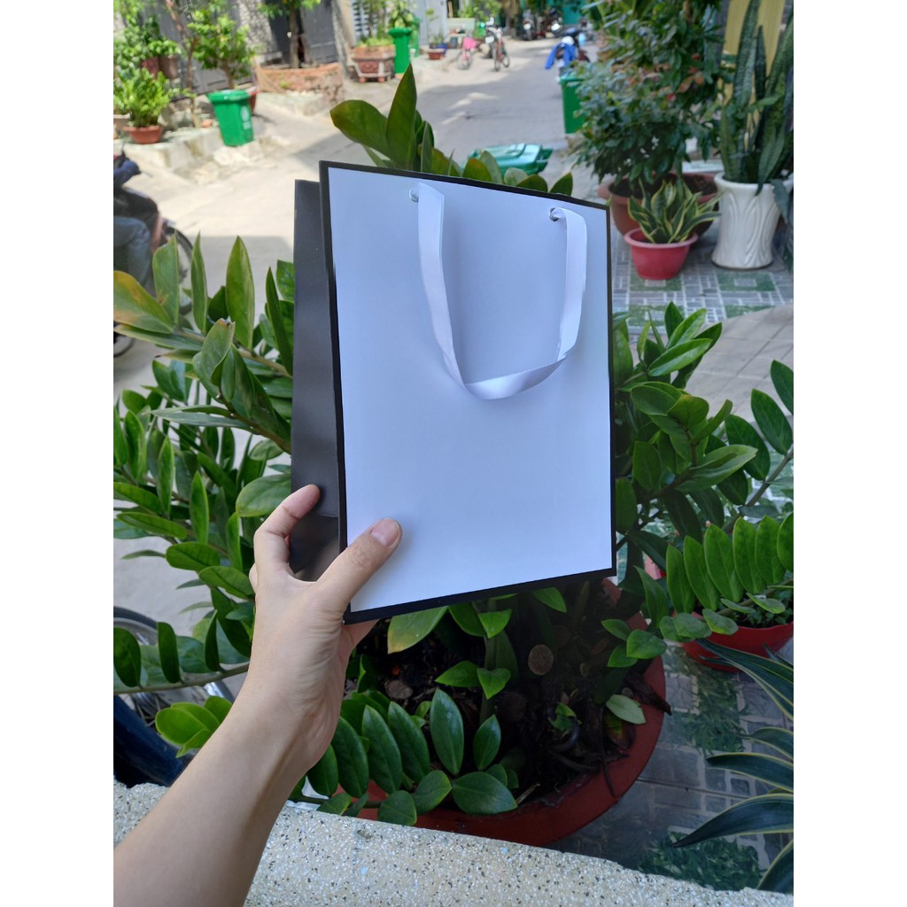 25 cái - Túi giấy đựng quà tặng, mỹ phẩm, nước hoa, quần áo - Mẫu số 58
