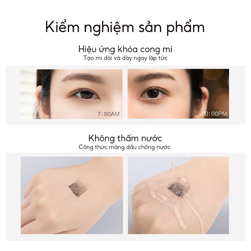 Mascara Uốn Cong Và Kéo Dài Lông Mi 2.5g Hoàn Hảo