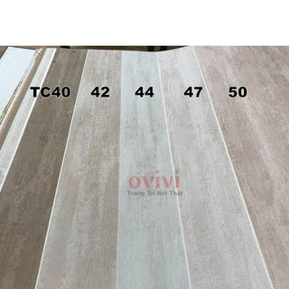 Giấy Dán Tường Giả Vân Gỗ Giấy Dán Tường Lụa Không Keo Màu Nâu, Màu Xanh Dán Phòng Ngủ Phòng Khách Khổ 53 cm