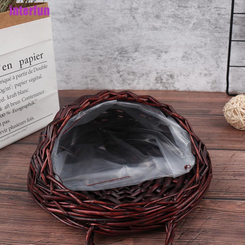 Giỏ Mây Treo Tường Đựng Chậu Hoa Tiện Dụng