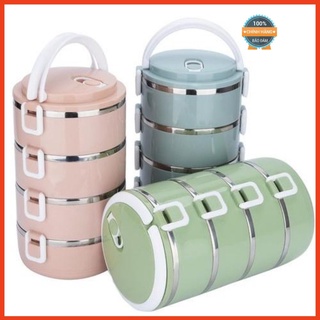 Cặp lồng cơm lúa mạch 4 tầng, cặp lồng giữ nhiệt tốt