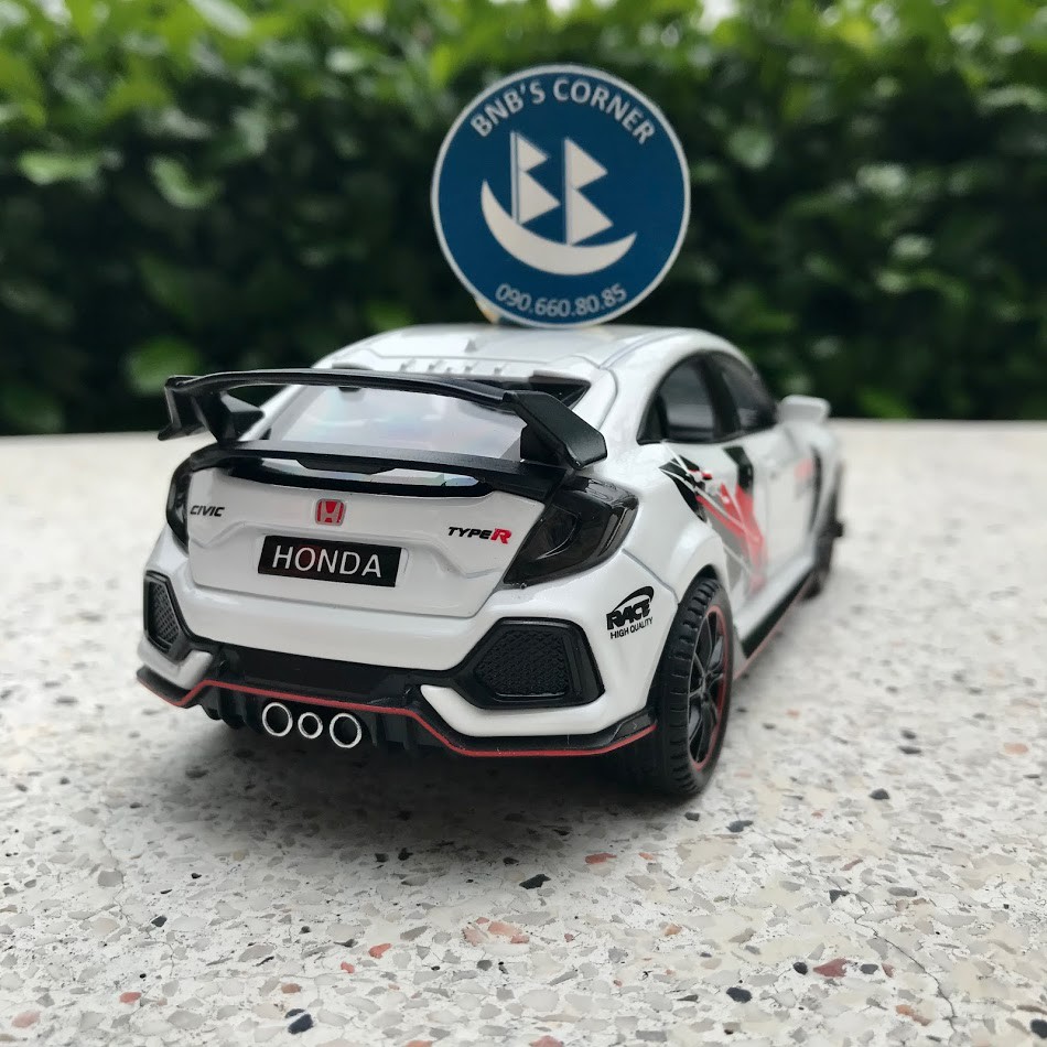 [BNB's Corner] Xe mô hình Honda Civic Type R 1:32 hãng Double Horses