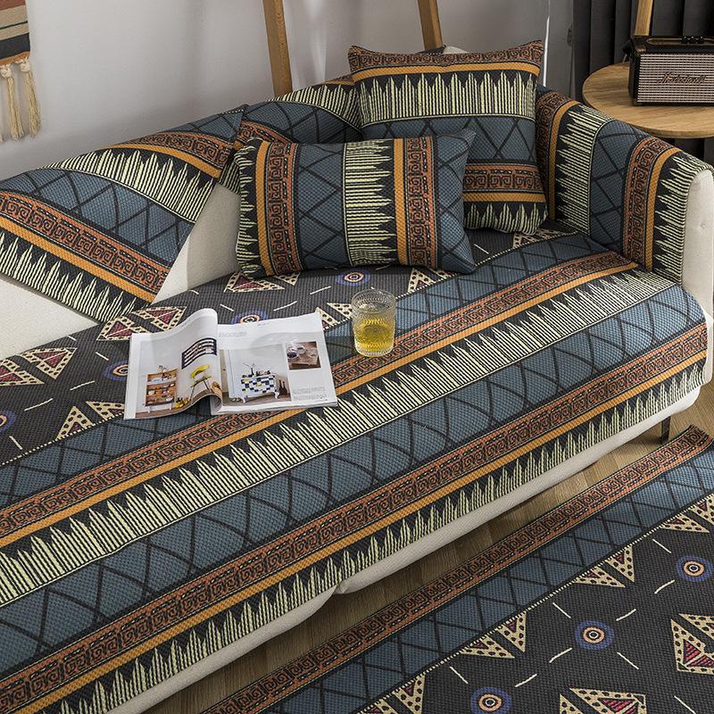 Đệm Lót Ghế Sofa Vải Cotton Lanh Dệt Đơn Giản Hiện Đại