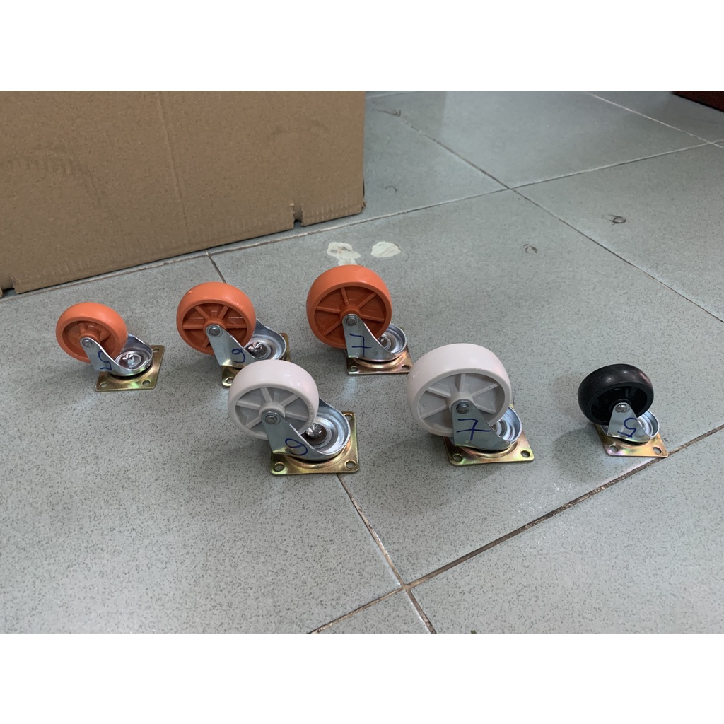 Bánh xe đẩy nhựa pp dủng cho kệ tủ gỗ inox, bàn ghế