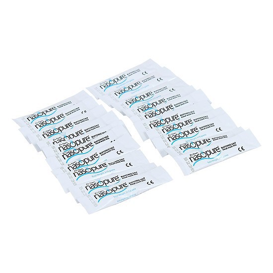 [MUMU] Value Refill Kit (80 gói muối) - Muối rửa mũi xoang cao cấp Nasopure nhập khẩu từ Mỹ