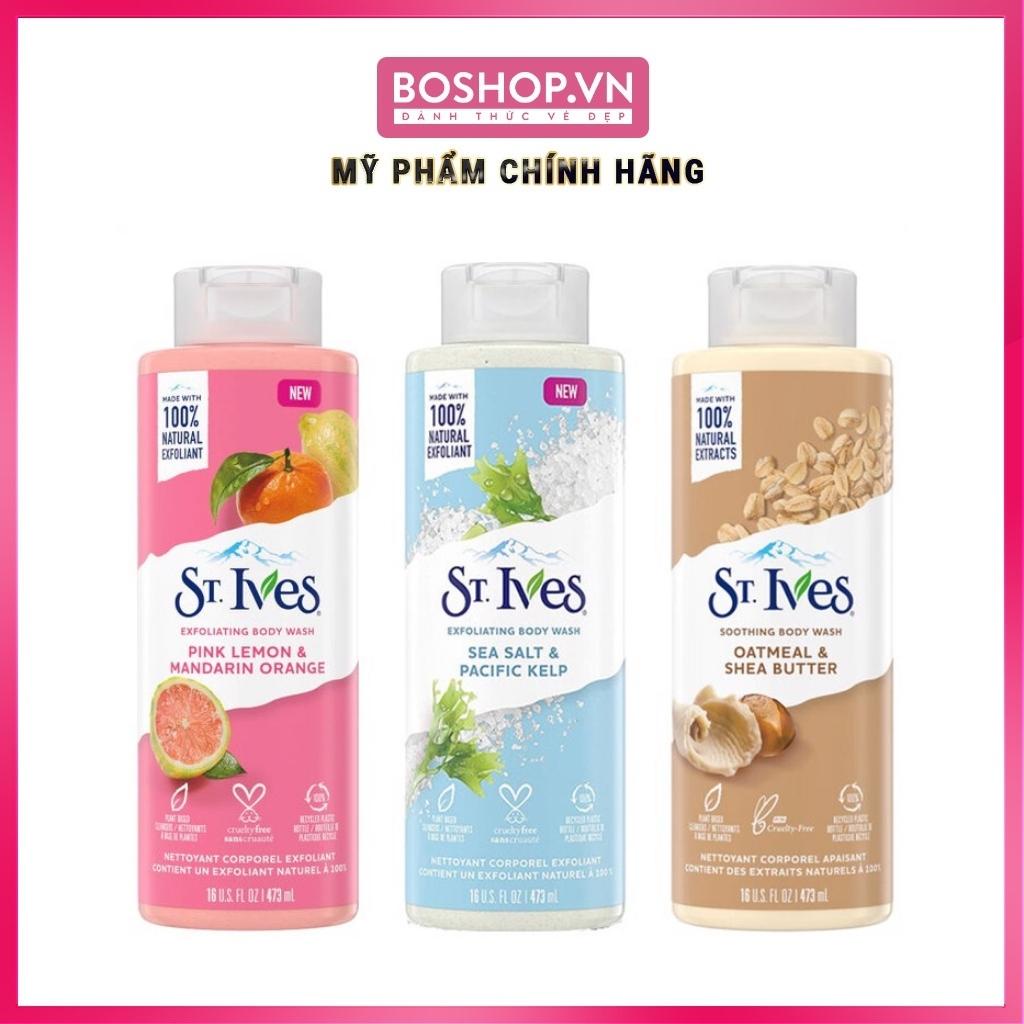 Sữa Tắm Tẩy Tế Bào Chết St.Ives Purifying Sea Salt 709ml