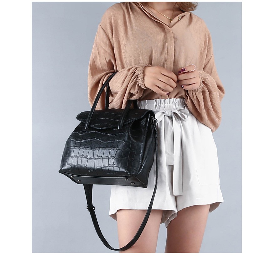 Túi xách công sở họa tiết da cá sấu siêu mềm thời trang Âu Mỹ 2021 TX17 túi xách đeo vai | BigBuy360 - bigbuy360.vn