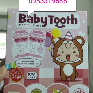 Túi trữ sữa babytooth