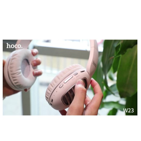 Tai Nghe Bluetooth Chụp Tai Hoco W23 New ✔Có Khe Cắm Thẻ Nhớ - Bảo Hành Chính Hãng | BigBuy360 - bigbuy360.vn