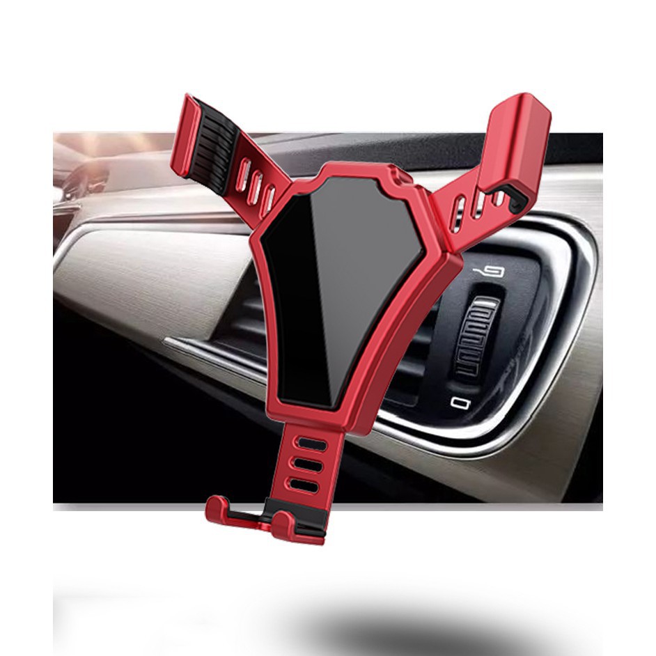 giá đỡ điện thoại thông minh xoay 360 độ, đế treo điện thoại kẹp cửa gió điều hoà loại tốt | BigBuy360 - bigbuy360.vn