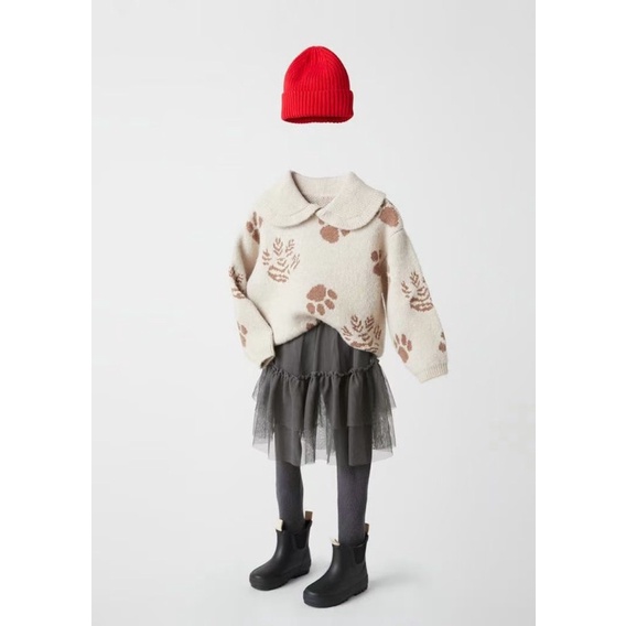 Áo len zara bg size 6y
