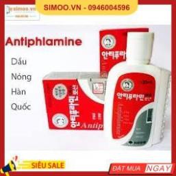 GÍA SỈ 1 THÙNG (50 LỌ) DẦU NÓNG HÀN QUỐC ANTIPHLAMINE