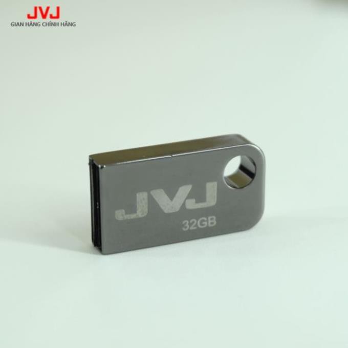 USB 32G/64GB/16GB/8GB/4GB JVJ FLASH S2 siêu nhỏ gọn vỏ kim loại - USB chống nước 2.0 tốc độ upto 100MB/s BH 2 Năm