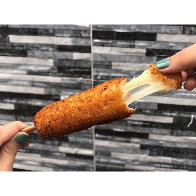 Hotdog phô mai Hàn Quốc