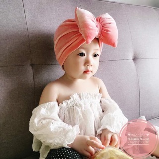 Mũ turban xinh yêu cho bé