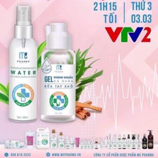 Xịt Khử Trùng Cá Nhân MC PHARMA Lọ 120ml