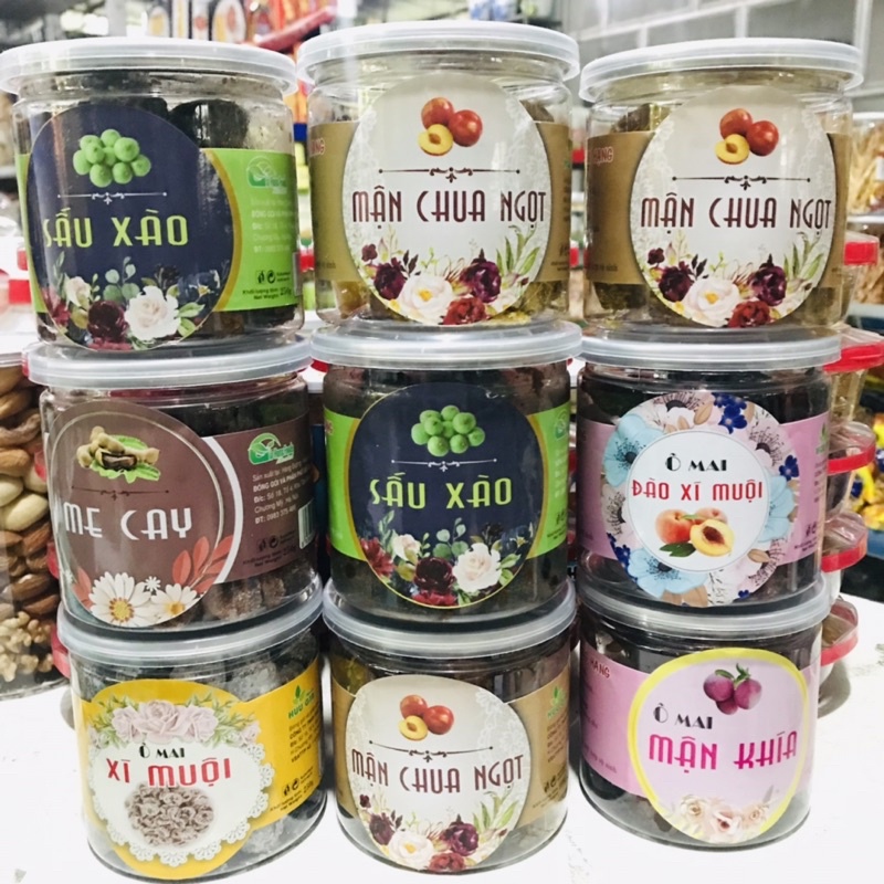 Ô Mai Hữu Gia Foods 250g Loại Thượng Hạng Đủ Vị