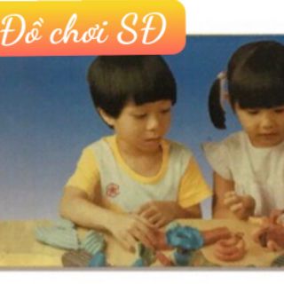 HỘP ĐẤT SÉT/ ĐẤT NẶN VIỆT NAM 5 MÀU