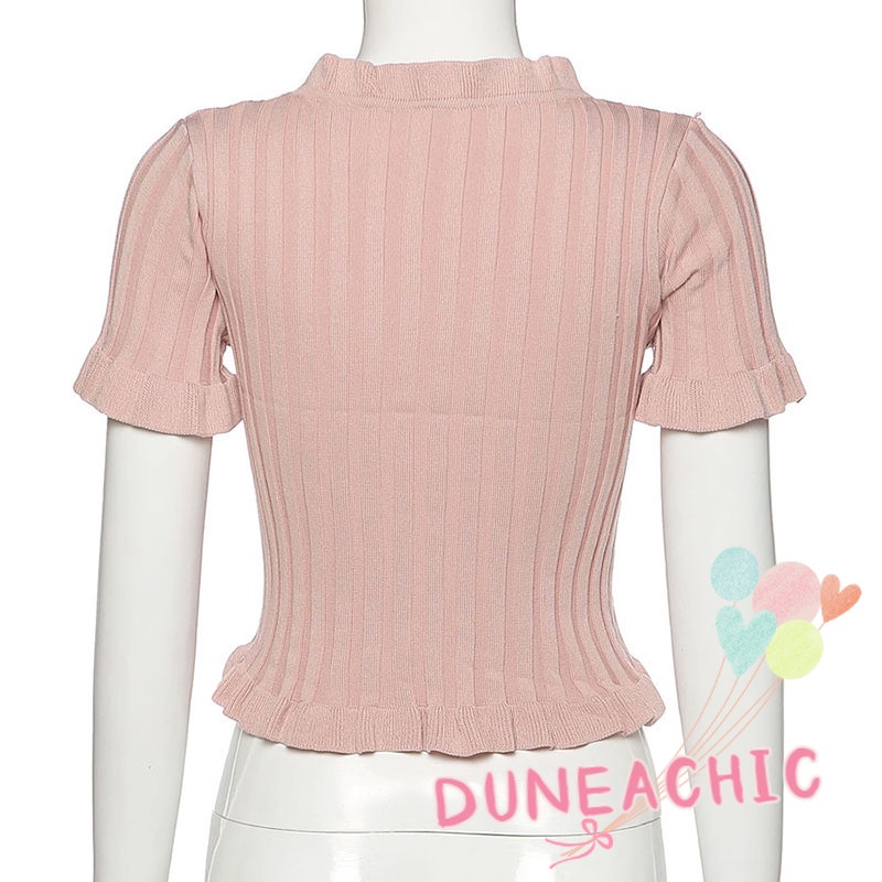 Áo Cardigan Cổ Chữ V Màu Trơn Xinh Xắn Thời Trang Dành Cho Nữ