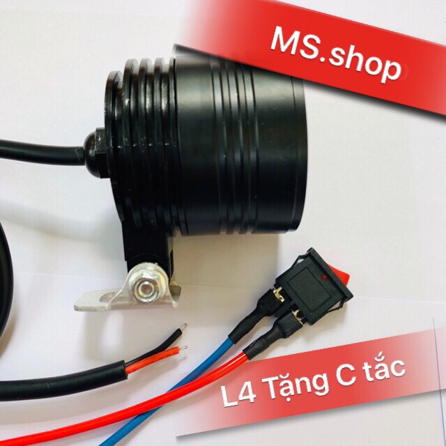 ĐÈN TRỢ SÁNG L6 NGẮN 3 CHẾ ĐỘ MINI / MS.MOTOR