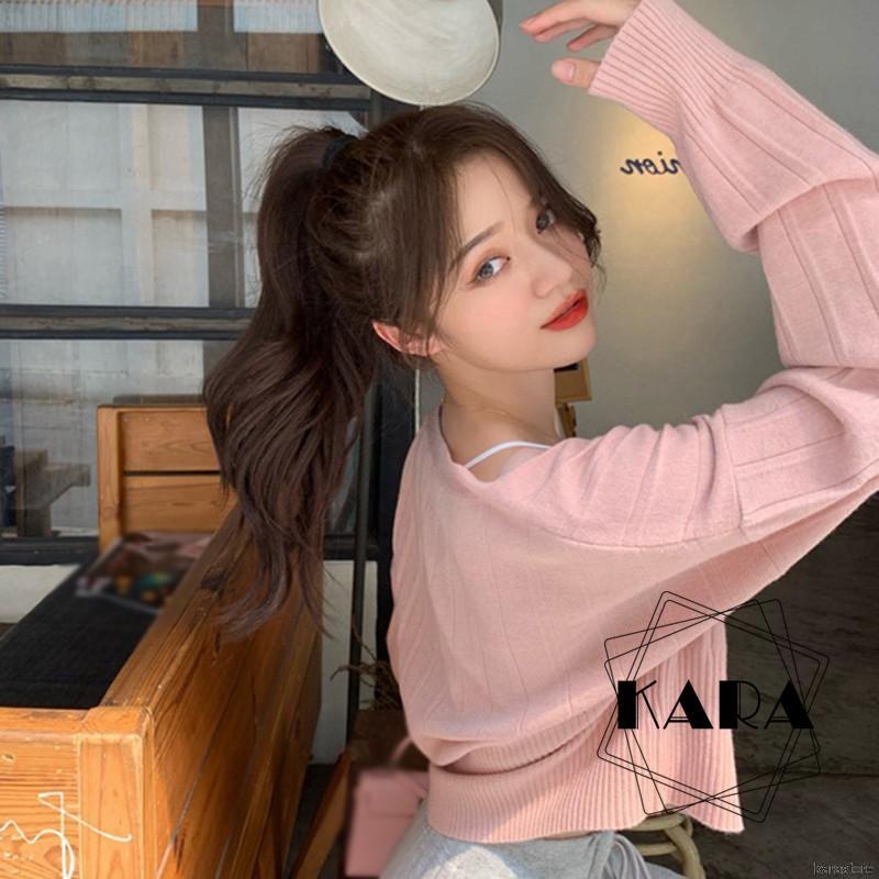 Áo Cardigan Dệt Kim Tay Dài Phối Nút Thiết Kế Hợp Thời Trang Cho Nữ | BigBuy360 - bigbuy360.vn