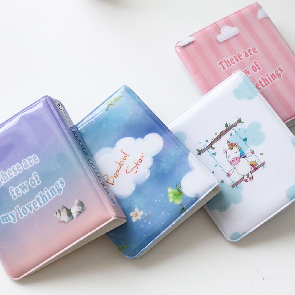 Album Đựng Thẻ ID / Ảnh Mini Thiết Kế Đục Lỗ Tiện Dụng