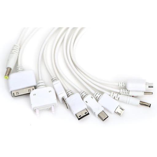 Bán Cáp sạc đa năng 10 đầu dây rút tiện dụng Siêu rẻ