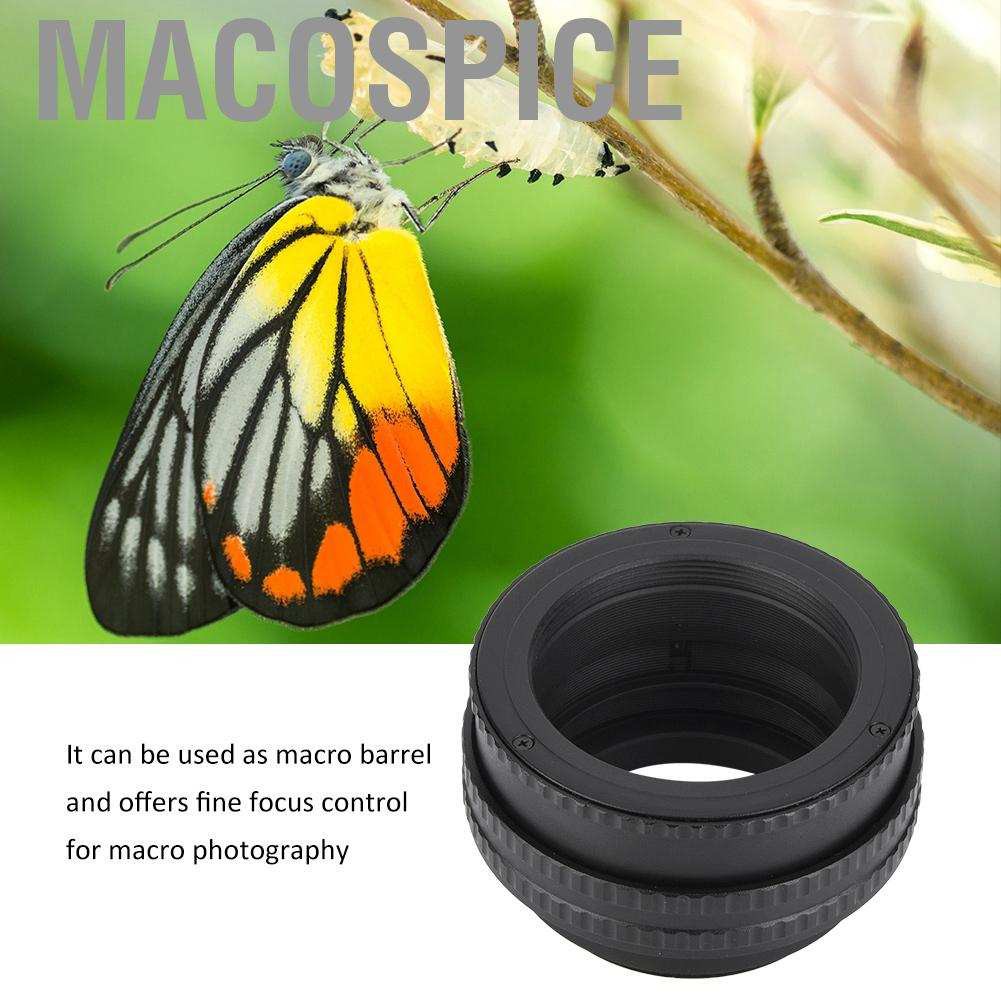 Ngàm Chuyển Đổi Macospice M42 Sang 17-31mm Macro Tube 17-30