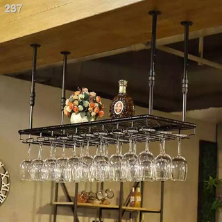 ✶23Giá treo ly rượu ngược nhà Phong cách châu Âu quầy bar sáng tạo móc cao