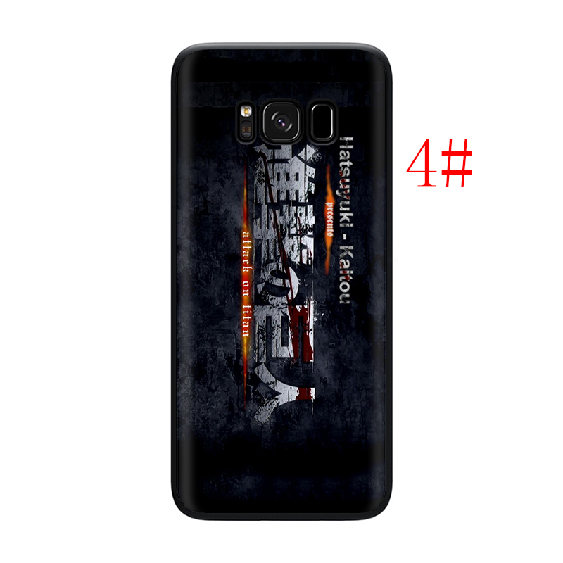 Ốp Lưng Silicone In Hình Attack On Titan 268z Cho Samsung A10 A10S A20 A20S A20E A30 A30S A40 A40S A50 A50S A60