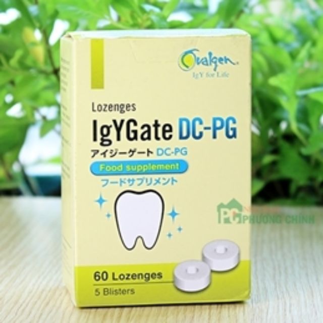 Viên ngậm chống sâu răng IgYGate DC-PG chính hãng