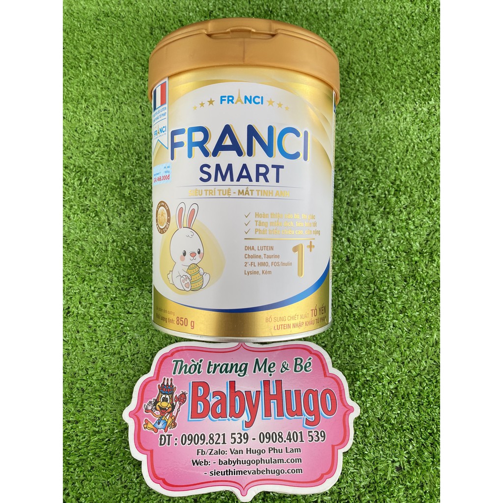 [PHÁT TRIỂN TRÍ NÃO] Sữa Bột FRANCI SMART 1+ Hộp 850G