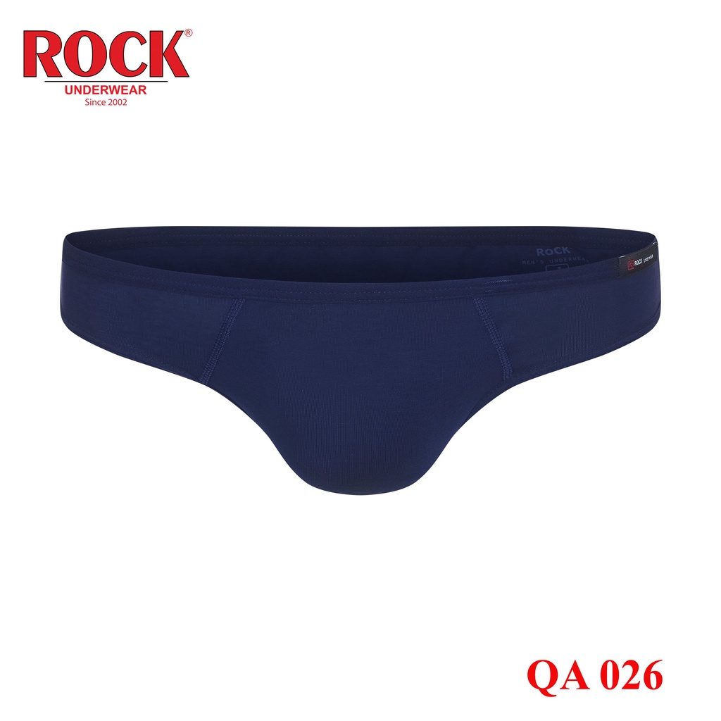 Quần lót nam cotton 4 chiều thoáng mát ROCK UNDERWEAR QA026 thun kẹp bản nhỏ trẻ trung, co giãn, ôm sát, thoải mái