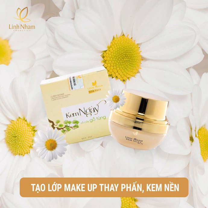 Kem Dưỡng Trắng Da Mặt Ban Ngày Linh Nhâm