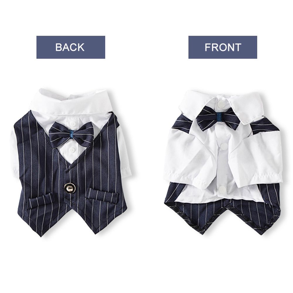 Áo vest thắt nơ nhiều màu sắc phong cách thanh lịch cho cún cưng đầy đủ các size