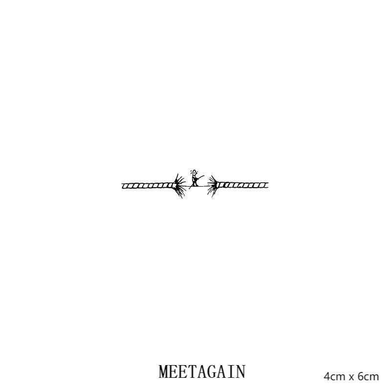 [Magic Tattoo] Hình xăm dán tạm thời chống nước 4cm x 6cm 15 ngày S-021