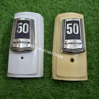 Bộ mặt nạ và logo cub 81 50cc