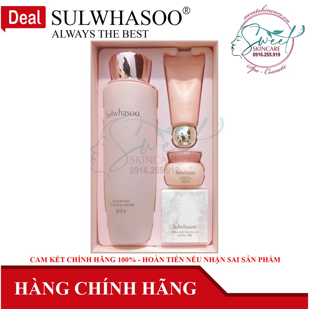 Nước hoa hồng cân bằng da Sulwhasoo Bloomstay Vitalizing Water Hoa Mơ Chống Lão Hoá Da ( AmorePacific )