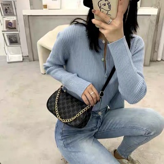 túi MK xích da mềm
