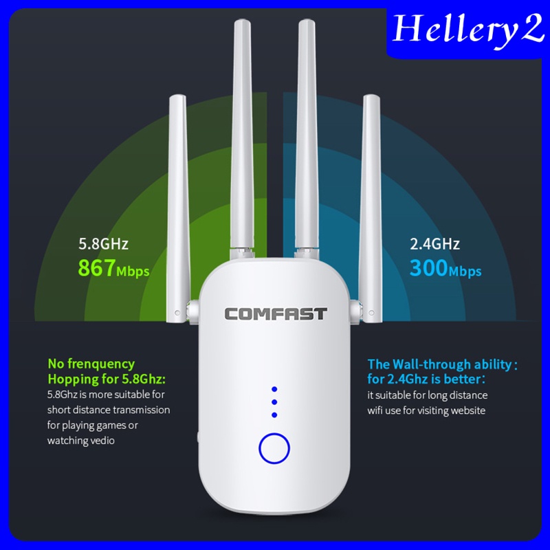 Thiết Bị Khuếch Đại Tín Hiệu Wifi Không Dây 1200mbps | BigBuy360 - bigbuy360.vn