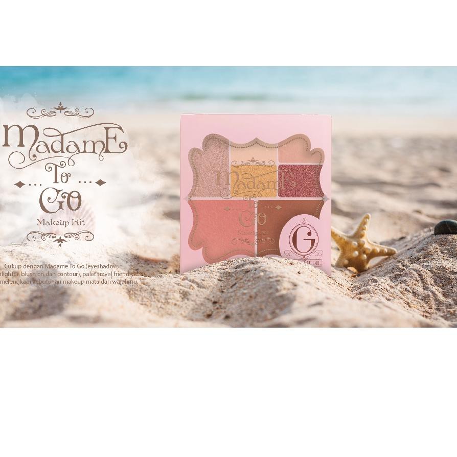 (hàng Mới Về) Bộ Mỹ Phẩm Trang Điểm Madame Gie To Go 9742 | BigBuy360 - bigbuy360.vn