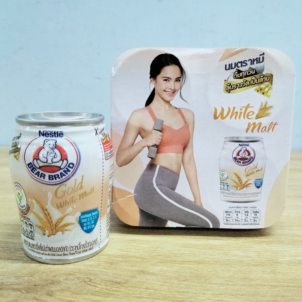Sữa Gấu Nestle Thái Lan Giảm Cân Đẹp Da Thon Dáng 140ml  Vị Yến Mạch