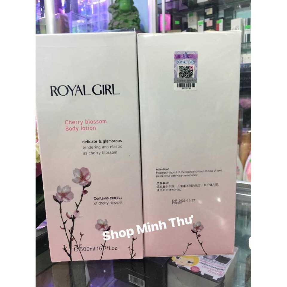 Kem dưỡng body ROYAL GIRL chính hãng