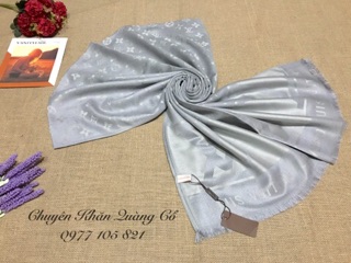 Khăn Pashmina hoạ tiết LV
