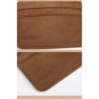 [Ví handmade] Ví thẻ da bò thật 100% | ABLeather
