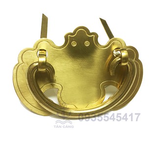Tay nắm 15 mạ đồng vàng Cổ điển - KT:8.3cm (cái)