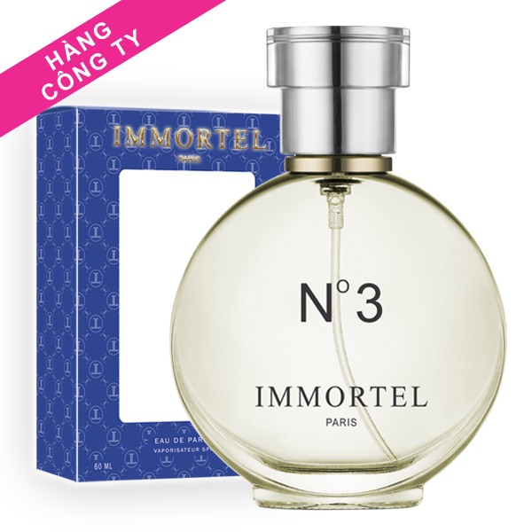 Nước hoa nam IMMORTEL PARIS No 3 60 ml Eau De Parfum