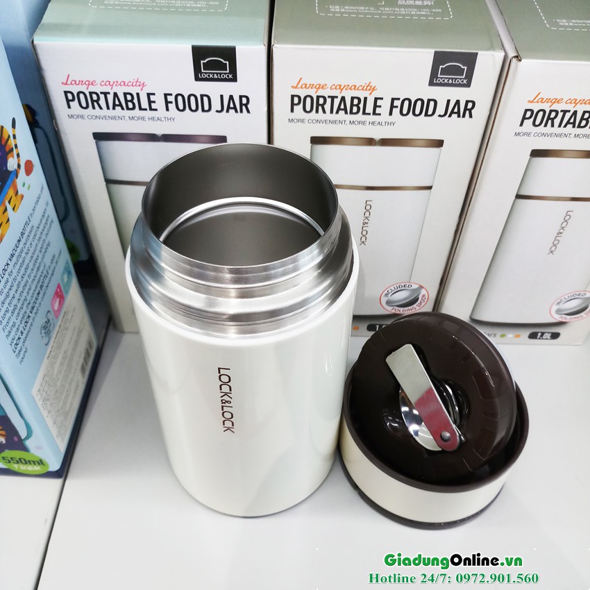 Hộp cơm giữ nhiệt Lock&Lock Column Food Jar 700ml / 1000ml