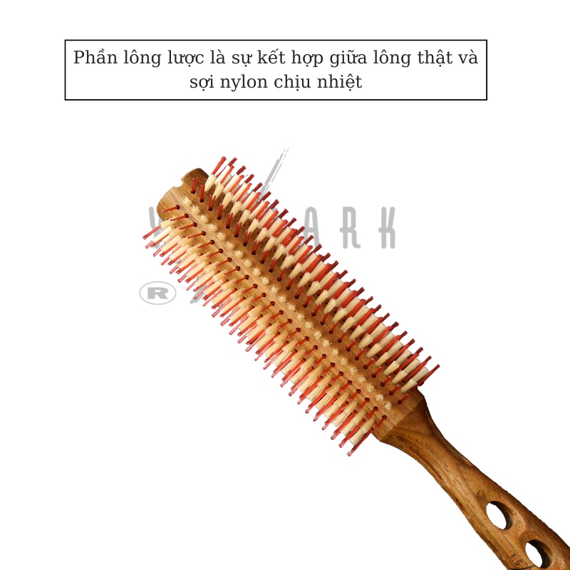 Lô sấy tóc Curl Shine Stylers YS Park professional lược uốn cao cấp chính hãng YS-40G4